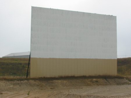 Sundowner Drive-In Theatre - Screen Now - Photo From Water Winter Wonderland (newer photo)